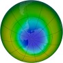 Antarctic Ozone 1986-10